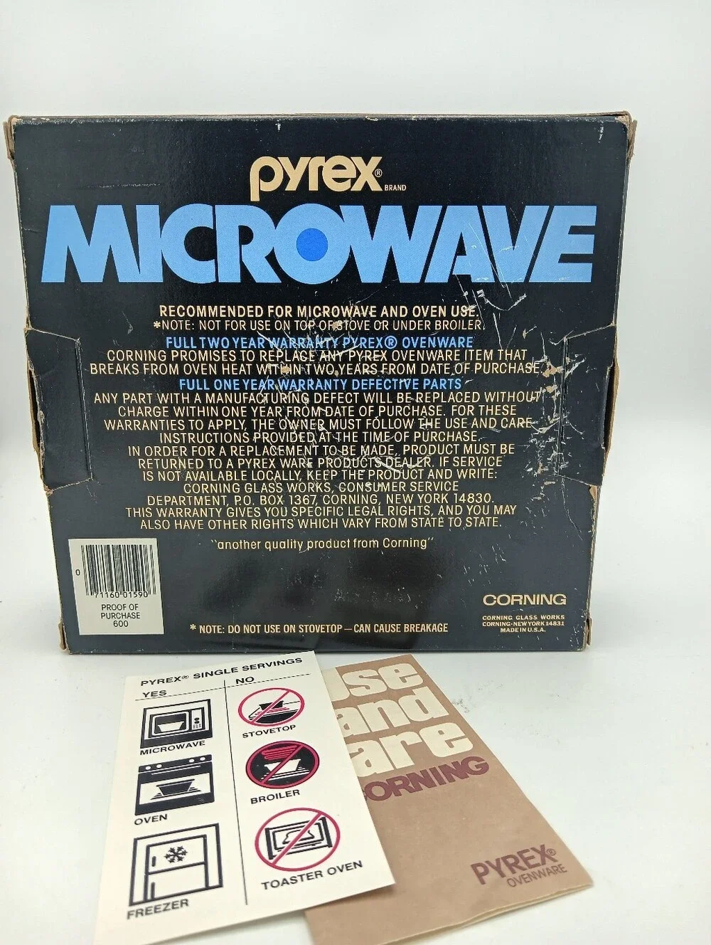 Vintage Pyrex Microwave Dishes Single Servings 6